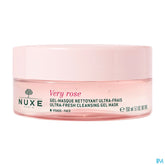Nuxe Very Rose Gel Masque Nettoy.ultra Frais 150ml