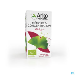 Arkopharma Arkogélules Ginkgo Mémoire Et Concentration Bio 45 Gélules