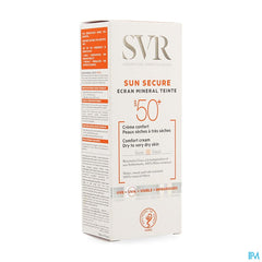 Svr Sun Secure Mineral Tein.peau Seche Spf50+ 60ml