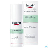 DermoPure MAT Fluide Matifiant Acné Peau à Imperfections avec pompe 50ml
