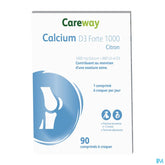 Careway Calcium Forte 1000/880 Comp 90