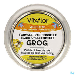Vitaflor Grog Formule Tradit. Miel Past. 45g