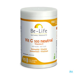 Vit C 500 Neutral Be Life V-caps 90
