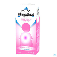 Muco Rhinathiol 200ml enfants sans sucre - Toux grasse