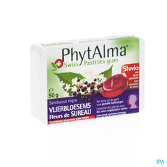 Phytalma Pastilles Gum Sureau + Stevia 50g