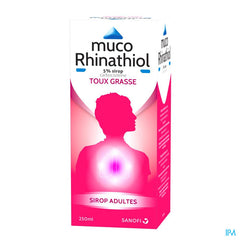 Muco Rhinathiol 250ml - Toux grasse
