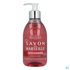Beauterra Savon Marseille Rose Ancienne 300ml