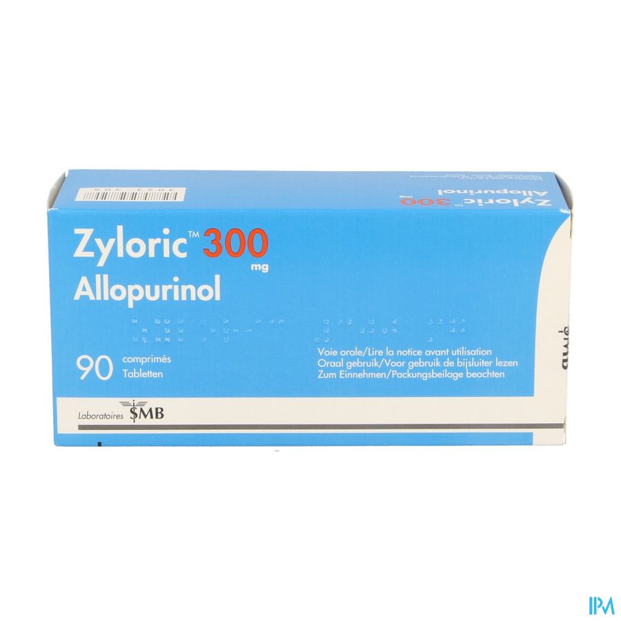 Zyloric 300 mg comp. 90 (90 x 1) UD