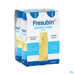 Fresubin Energy Fibre Drink Vanille Fl 4x200ml