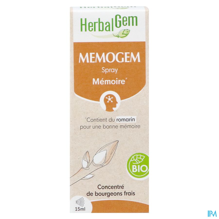 Herbalgem Memogem Spray Bio 15ml