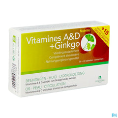 Nutritic Vitamines A&d+gin. Comp30+15 7733 Revogan