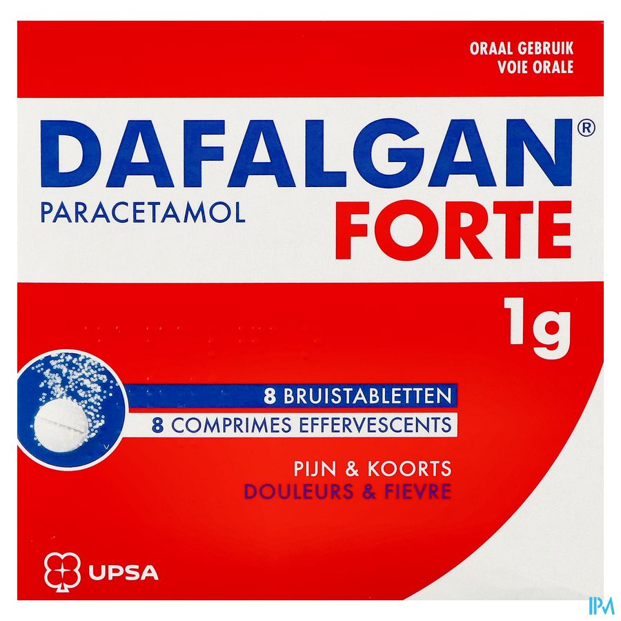 Dafalgan Forte 1g Agrume Comp Efferv. 8