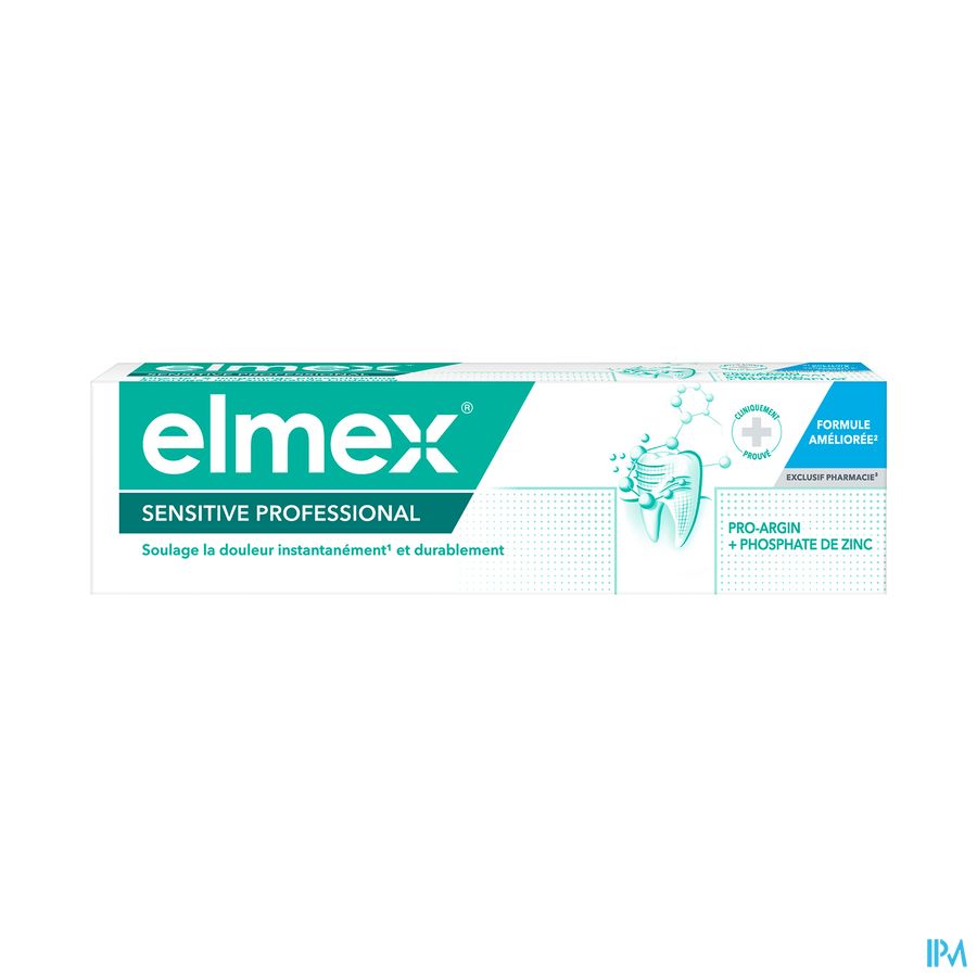 elmex Sensitive Professional Dentifrice Dents Sensibles 75ml