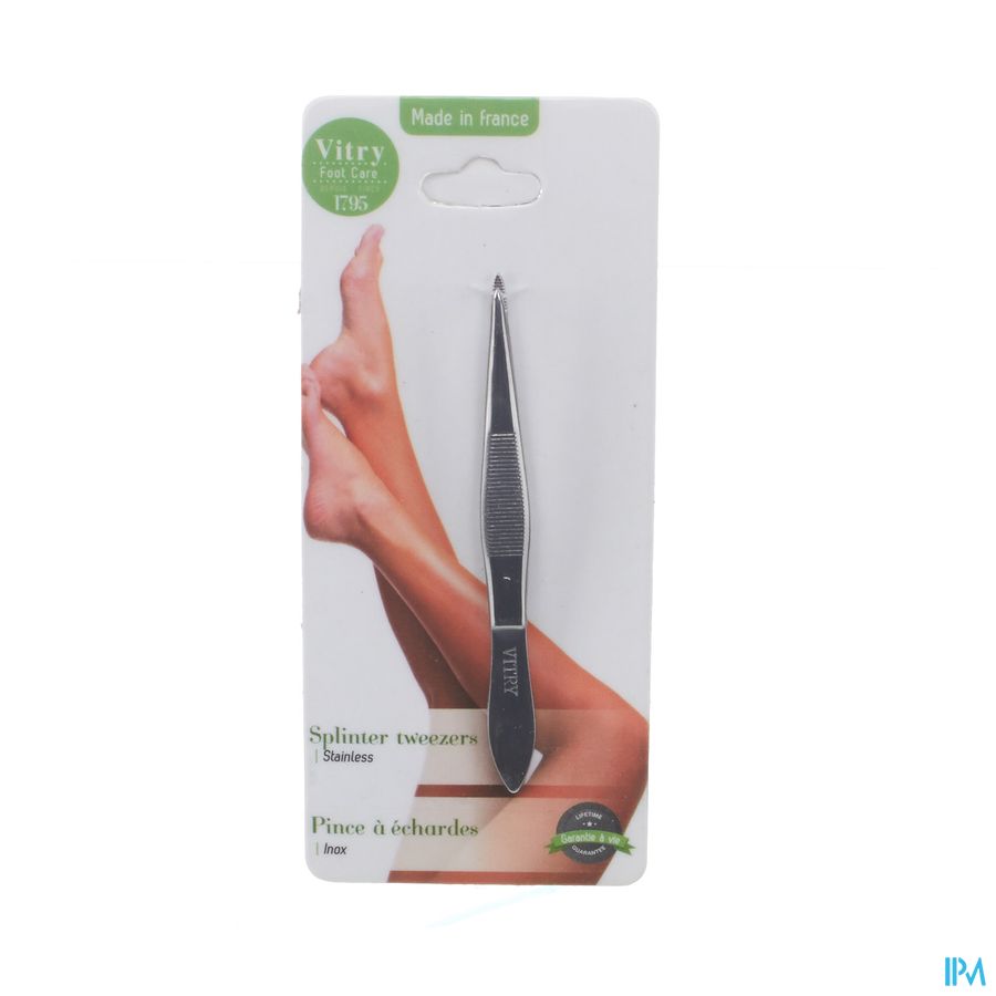 PINCE A ECHARDES ACIER INOX TREMPE