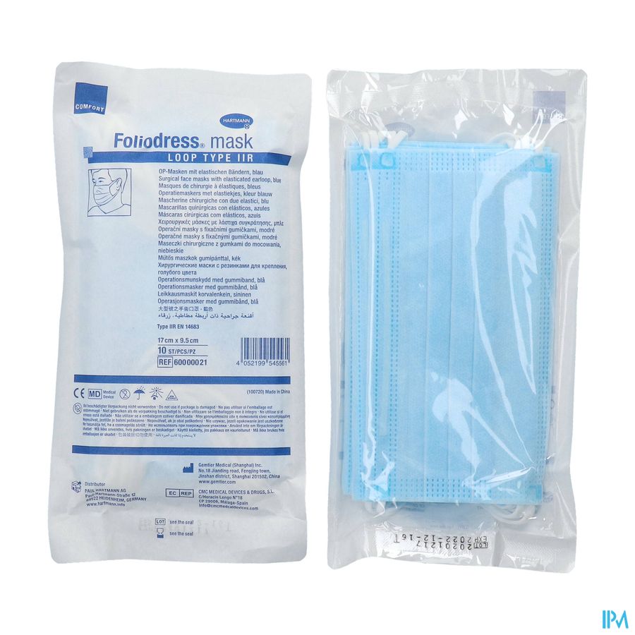 Foliodress Masker Loop Iir 50 9924910