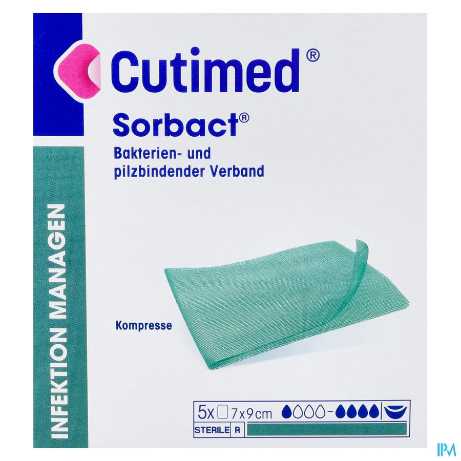 Cutimed Sorbact Cp 7x 9cm 5 7216501