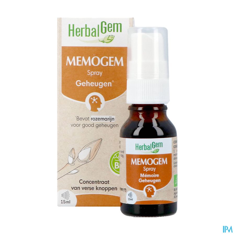 Herbalgem Memogem Spray Bio 15ml