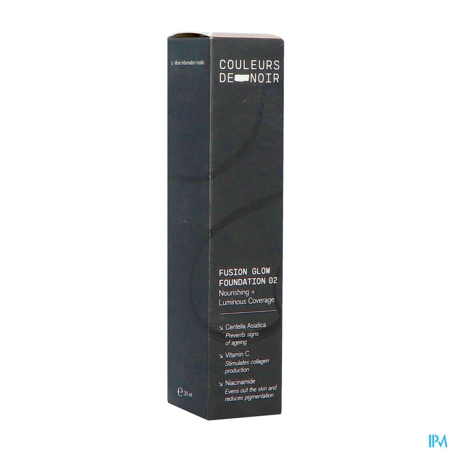 Couleurs De Noir Fus.glow Fdt 02 C. Ntrl 30ml