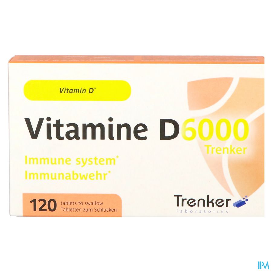 Vitamine D6000 Trenker Comp 120 Nf