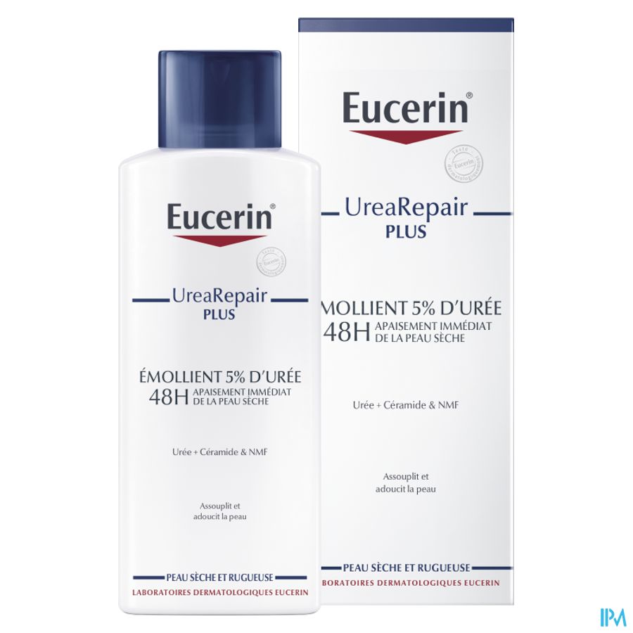 UreaRepair Plus Émollient 5% d'Urée Peau Sèche et Rugueuse 250ml