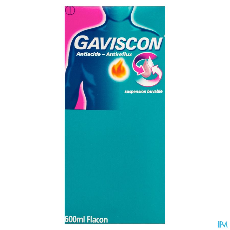 Gaviscon Antiacide-antireflux Susp Buvable 600ml