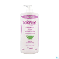 Saforelle Soin Lavant Doux Sol Fl Pompe 1l