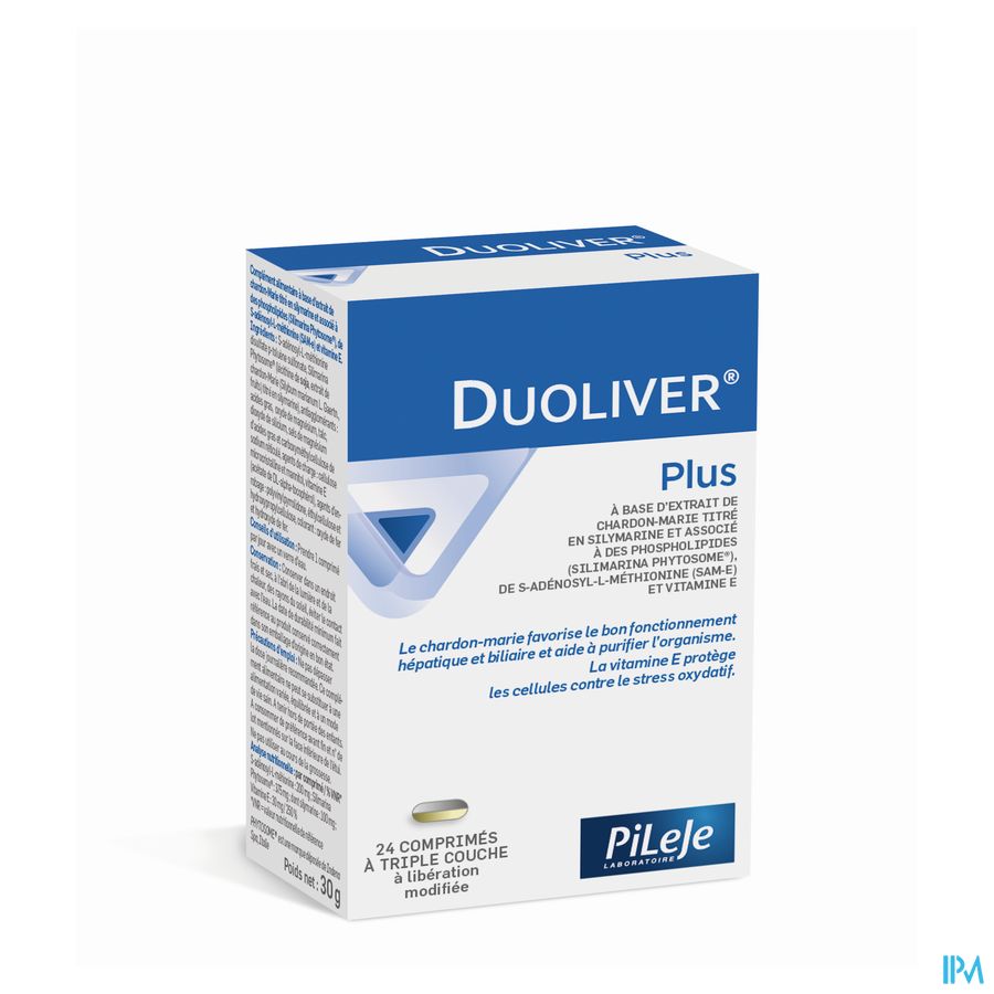 Duoliver Plus Triple Couche Caps 24