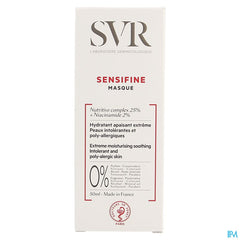 Svr Sensifine Masque Gel Tube 50ml