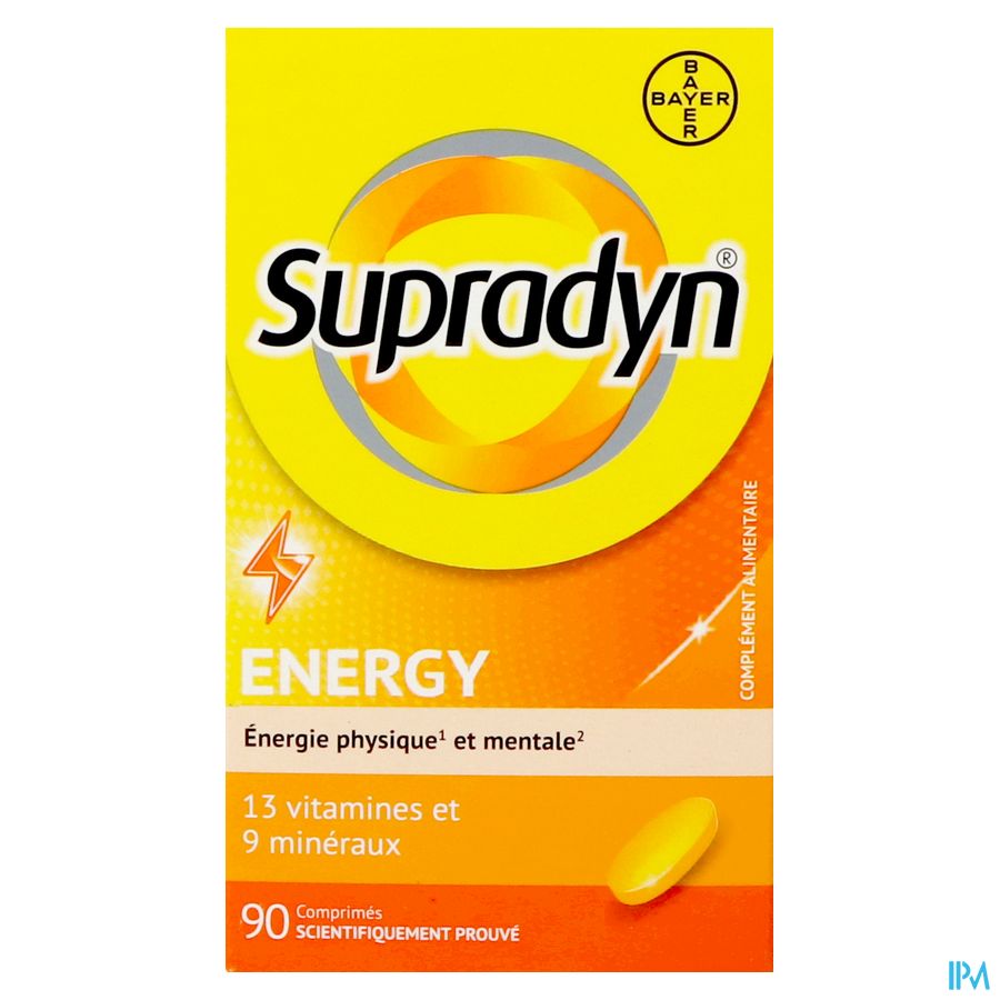 Supradyn Energy Comp 90 Nf Rempl.3150273