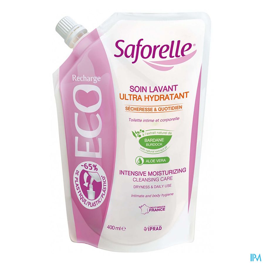 Saforelle Soin Lavant Ultra Hydra Eco Rechar.400ml