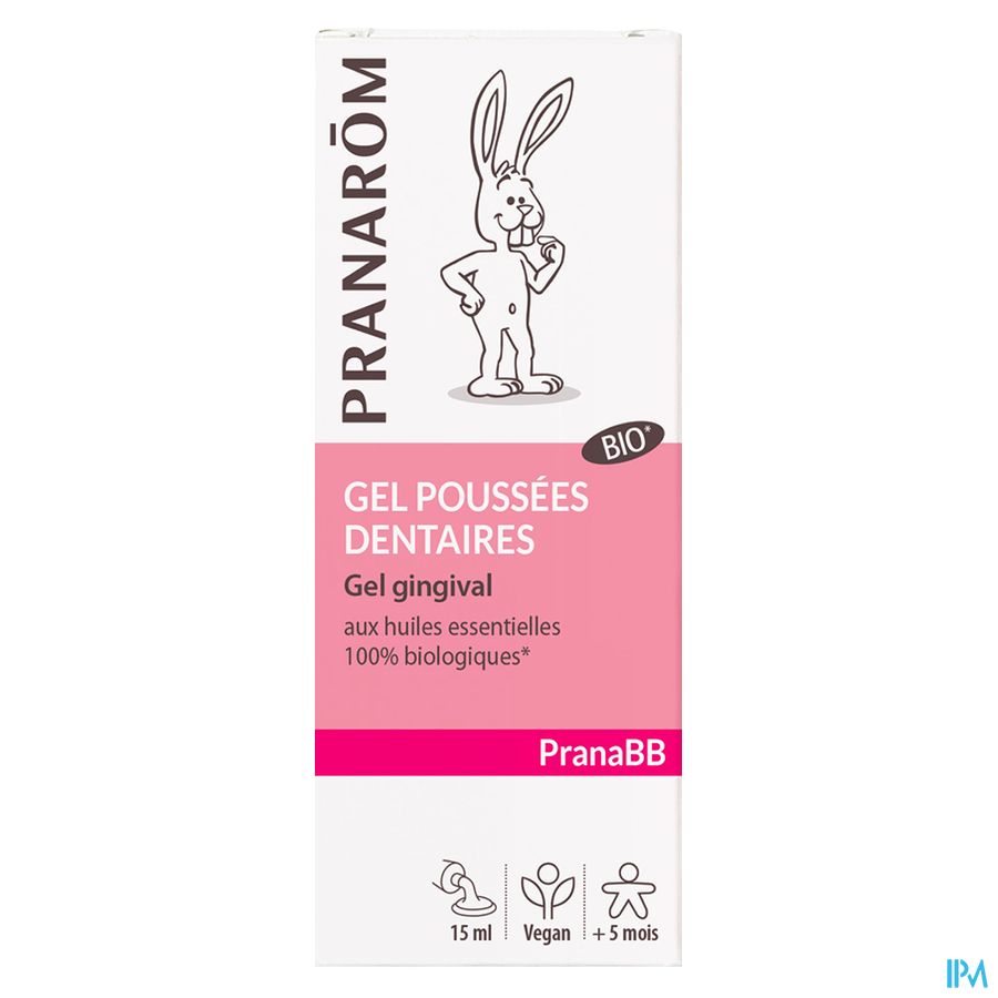 Pranabb Bio Gel Poussees Dentaires Fl Pompe 15ml