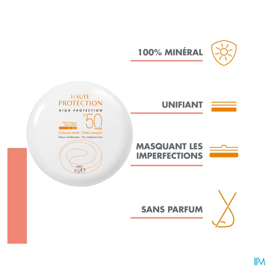 Eau Thermale Avène - Haute protection Compact teinté Doré SPF 50