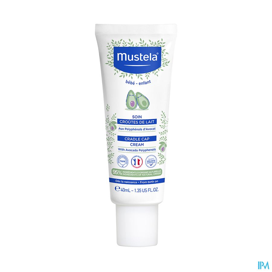 Mustela soin croûtes de lait 40 ml