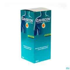 Gaviscon Menthe Munt Susp Buv 500ml