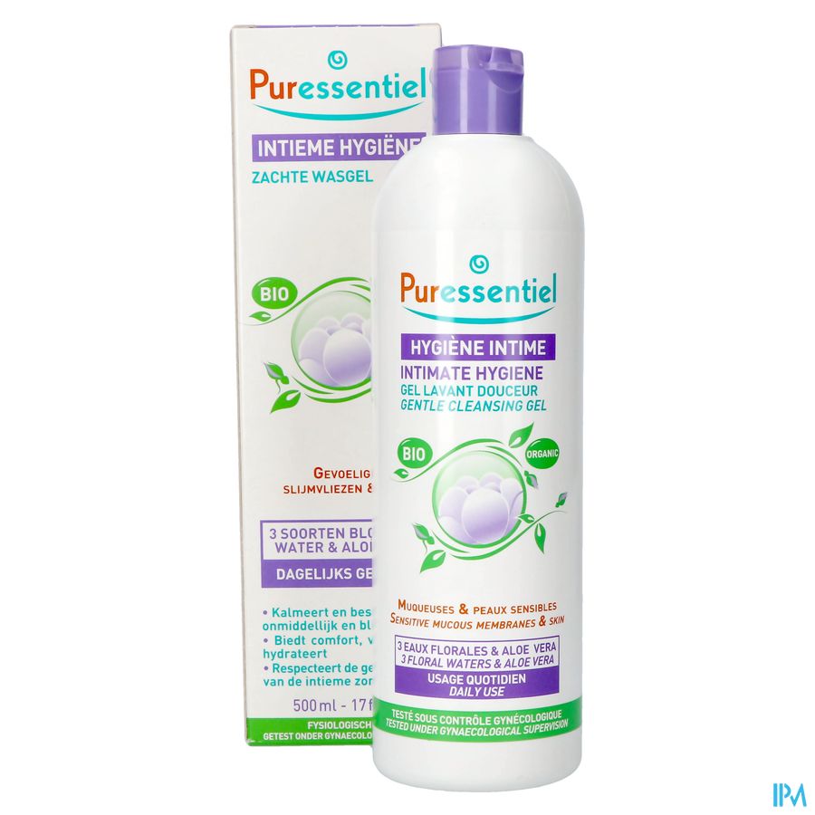 Puressentiel Hygiene Int.gel Lav.douceur Bio 500ml