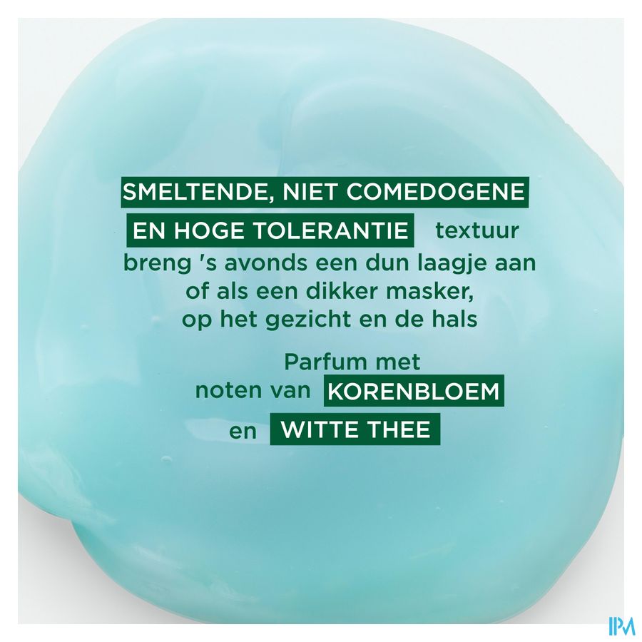 Klorane - Bain d’Hydratation Nuit au Bleuet BIO et acide hyaluronique - Visage et yeux