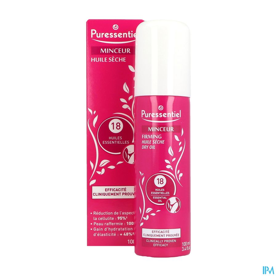 Puressentiel Minceur Huile Seche 18 Hle Ess 100ml