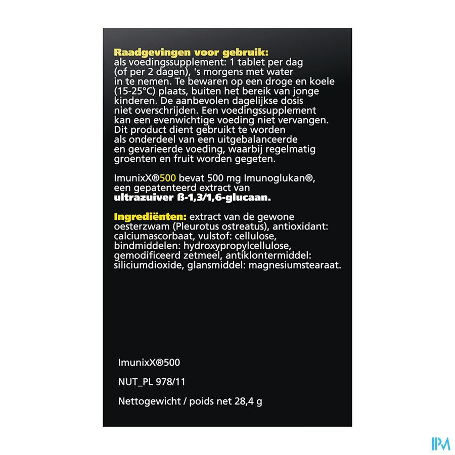 Imunixx 500 Tabl 30x911mg