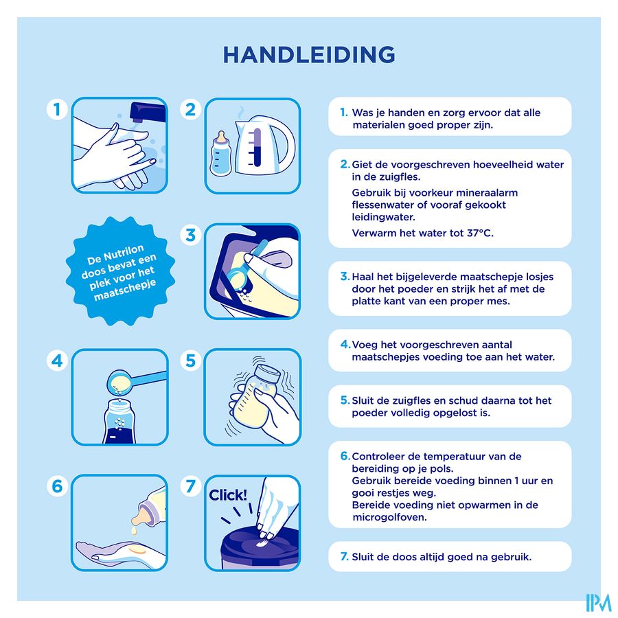 Nutrilon 3+ | Lait De Croissance Enfant dès 3 ans  | Lait en Poudre pour Biberon | Boite 800g