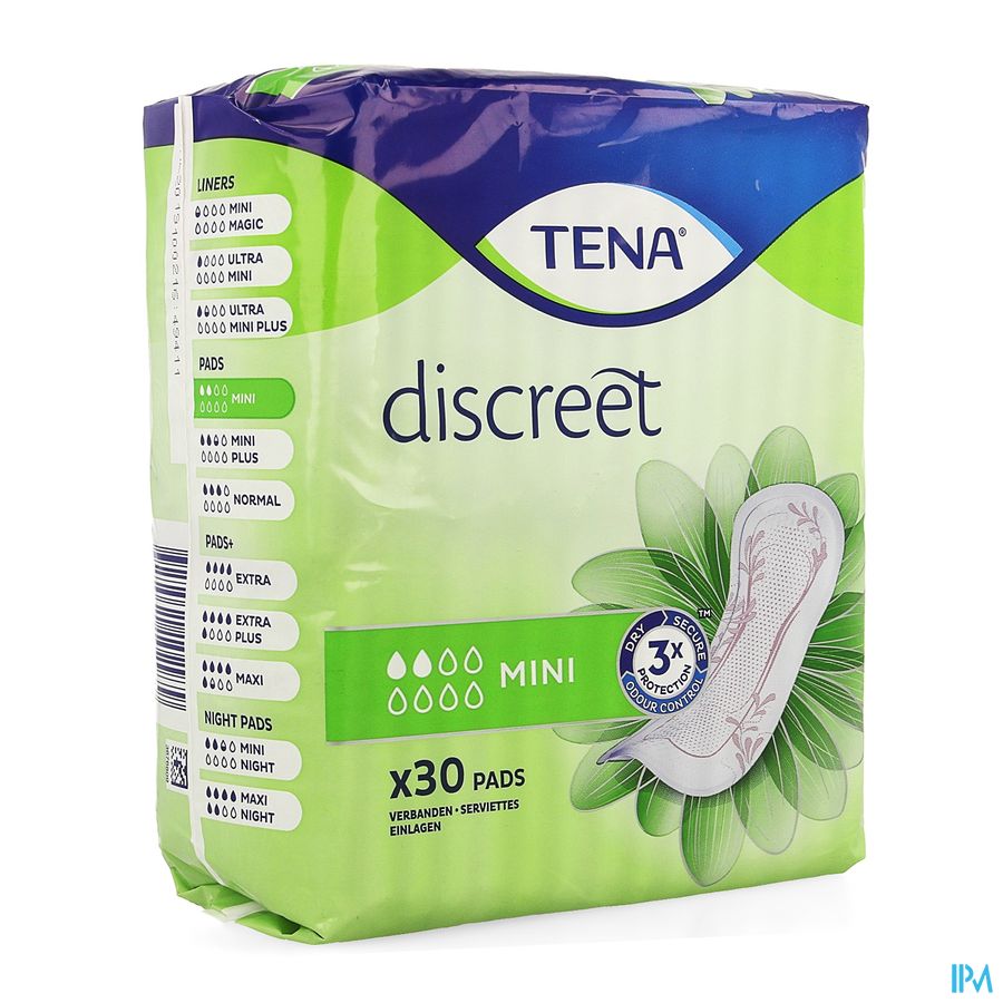 Apoti Mini Tena Discreet Mini 30 – Apoti-care