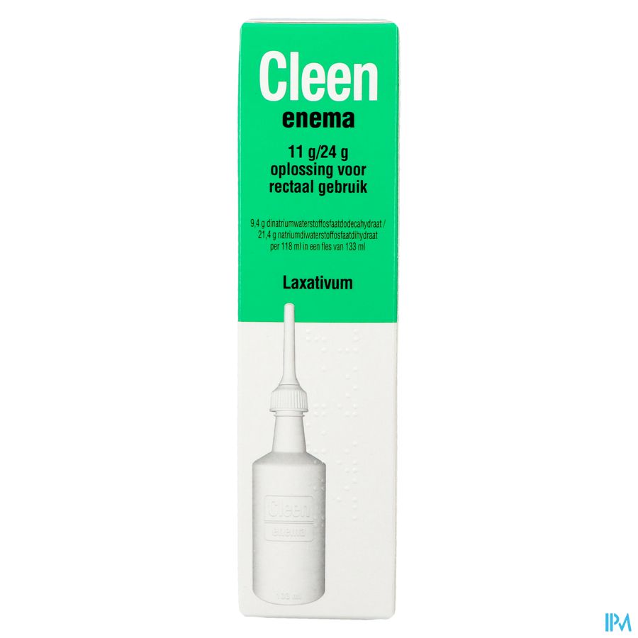 Cleen Enema 11g/24g Sol Rectale Fl 133ml