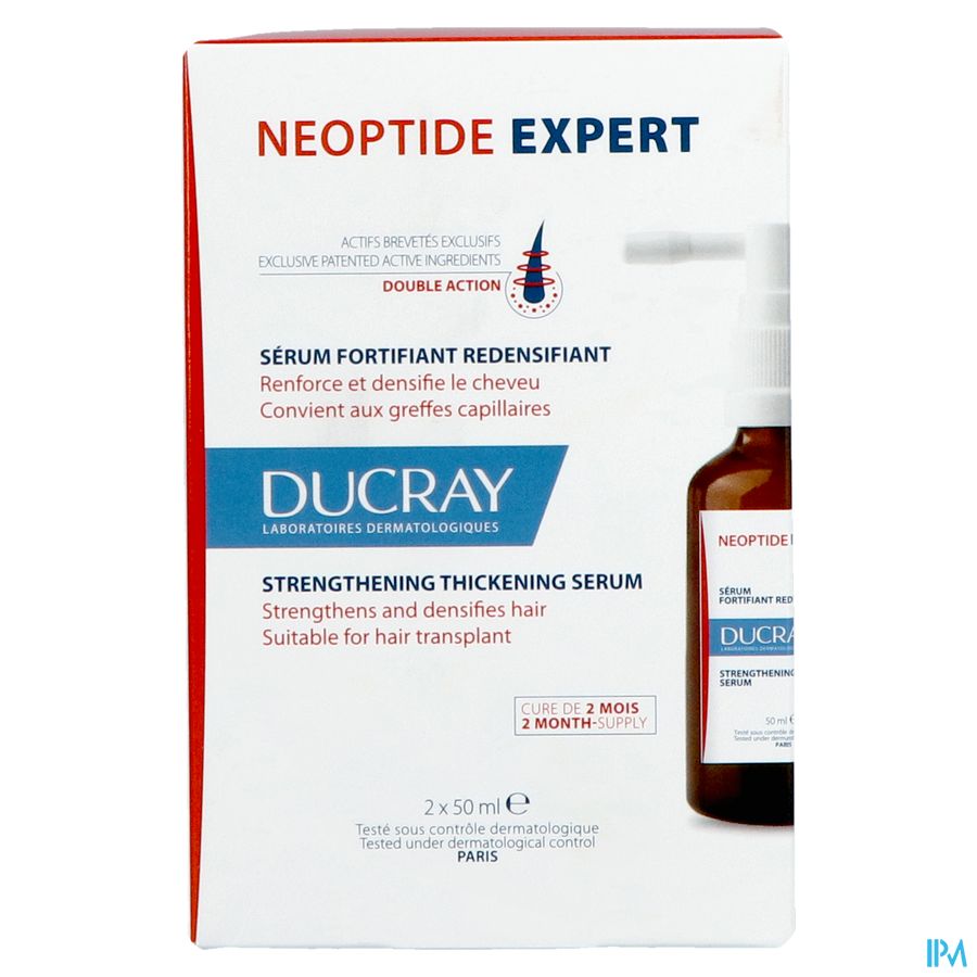 Ducray NEOPTIDE EXPERT Sérum fortifiant et redensifiant pour des cheveux plus épais et mieux enracinés
