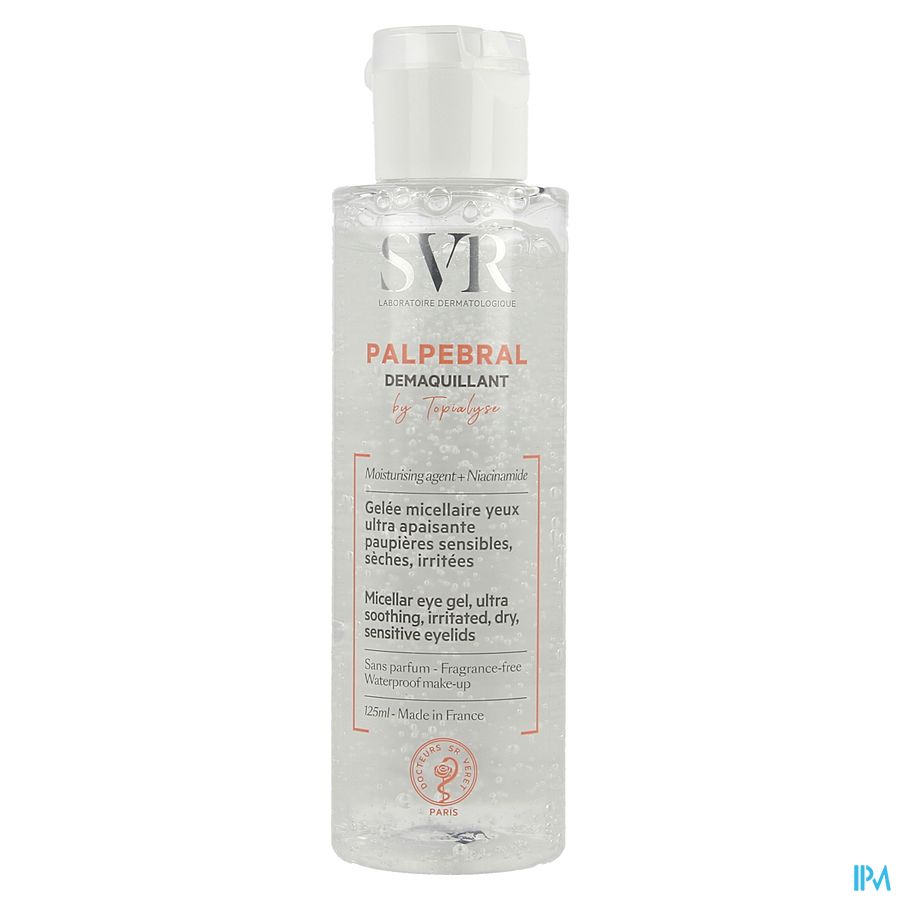 Svr Topialyse Palpebral Demaquillant Yeux 125ml