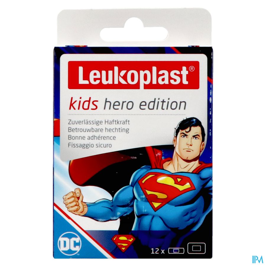 Leukoplast Kids Assortiment Ed. Spec. Superman 12
