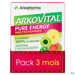 Arkovital Pure Energy 3mois Comp 3x30