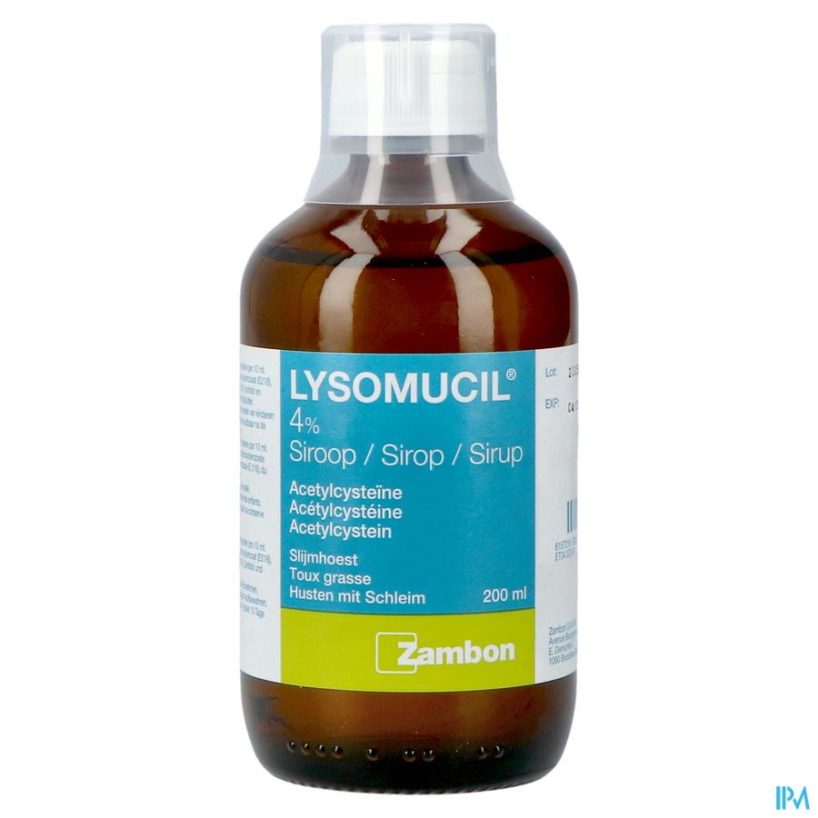 Lysomucil 4% Sirop 200ml