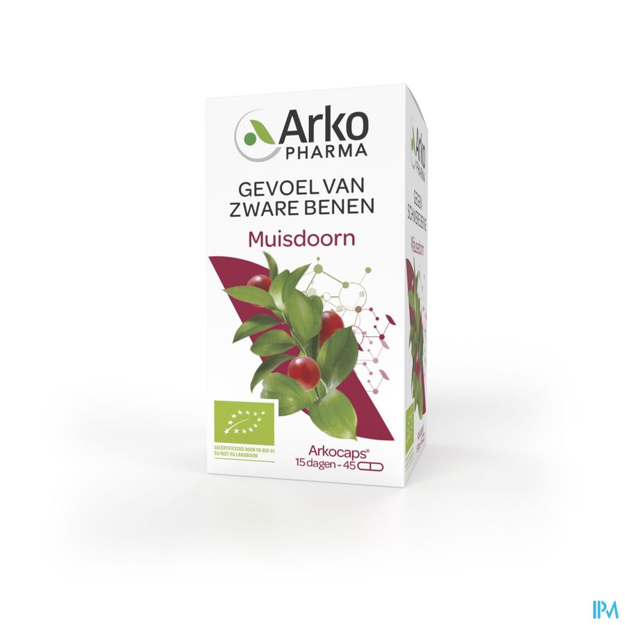 Arkopharma Arkogélules Fragon Bio Sensation de jambes lourdes 45 Gélules