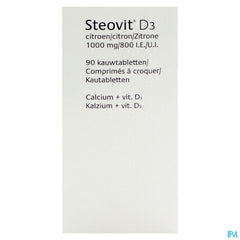 Steovit Forte 1000mg/800ui Tablcont 90