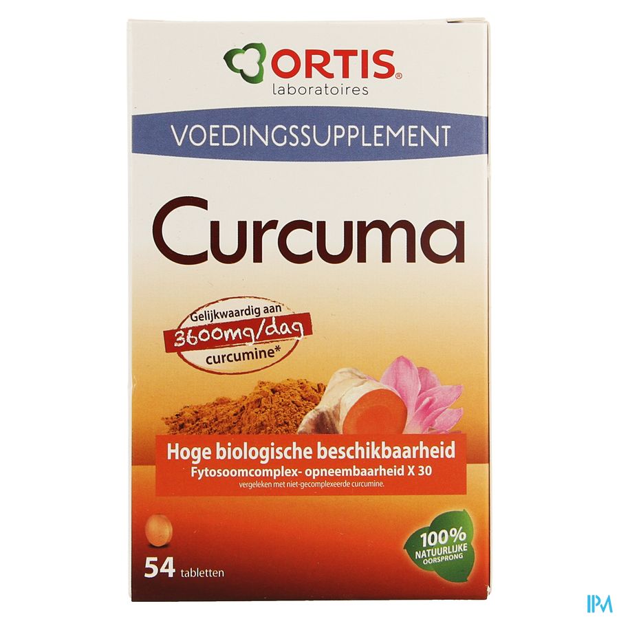 Ortis Curcuma Blister Comp 3x18