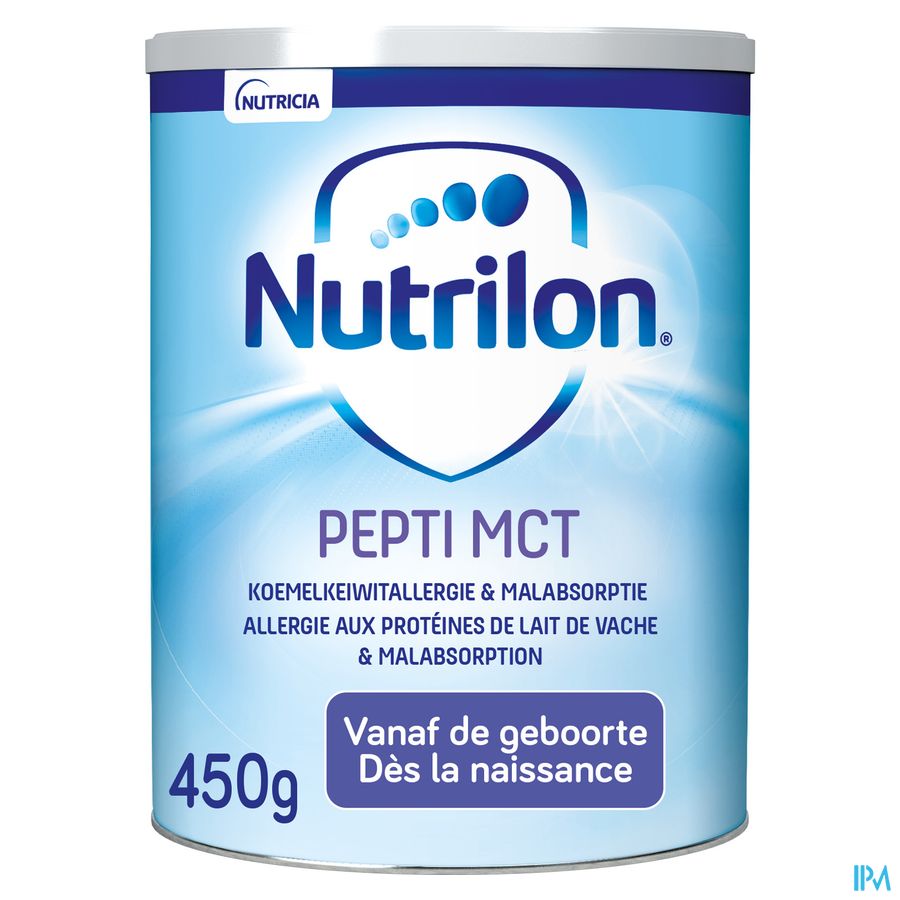 Nutrilon Pepti MCT Bébé 0-12 mois lait en poudre Boite 450g